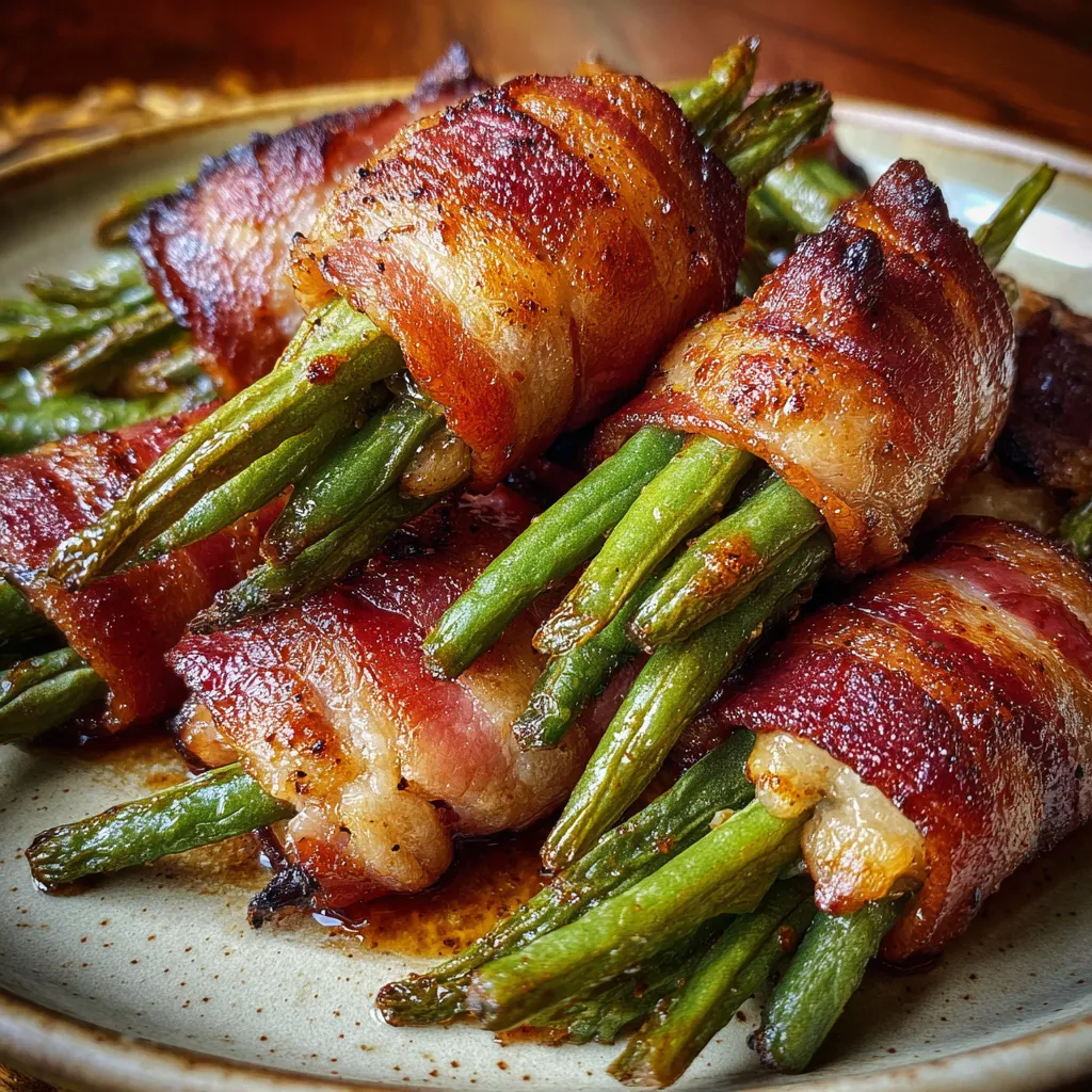 Mastering Bacon Wrapped Green Beans: Crispy, Sweet, & Flavorful